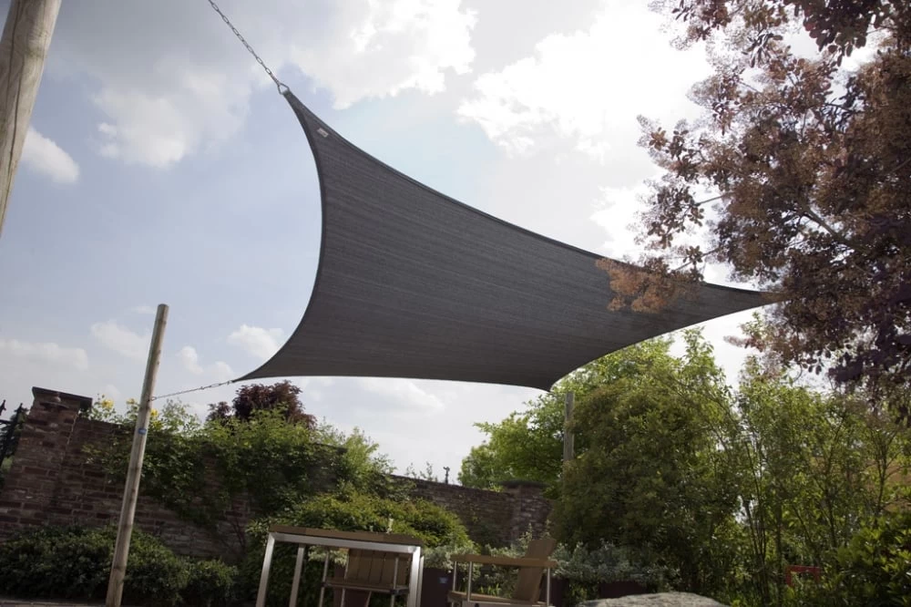 Bo-Garden Schaduwdoek Ruit - Grijs - Afbeelding 2