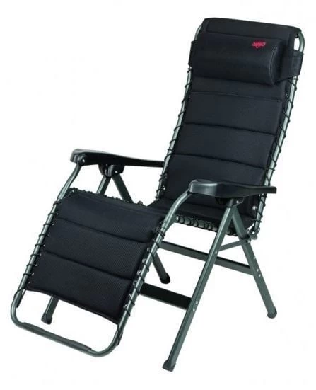 Crespo AP-232 Air-Deluxe Relaxstoel Zwart - Afbeelding 2