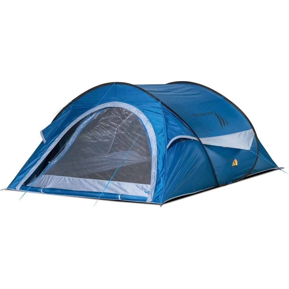 Safarica Cycloon L Pop Up - 3 Persoons Tent Blauw - Afbeelding 2