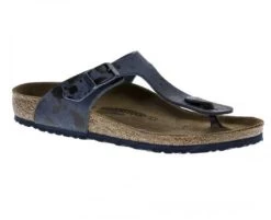 Birkenstock Gizeh Slipper Kids Blauw