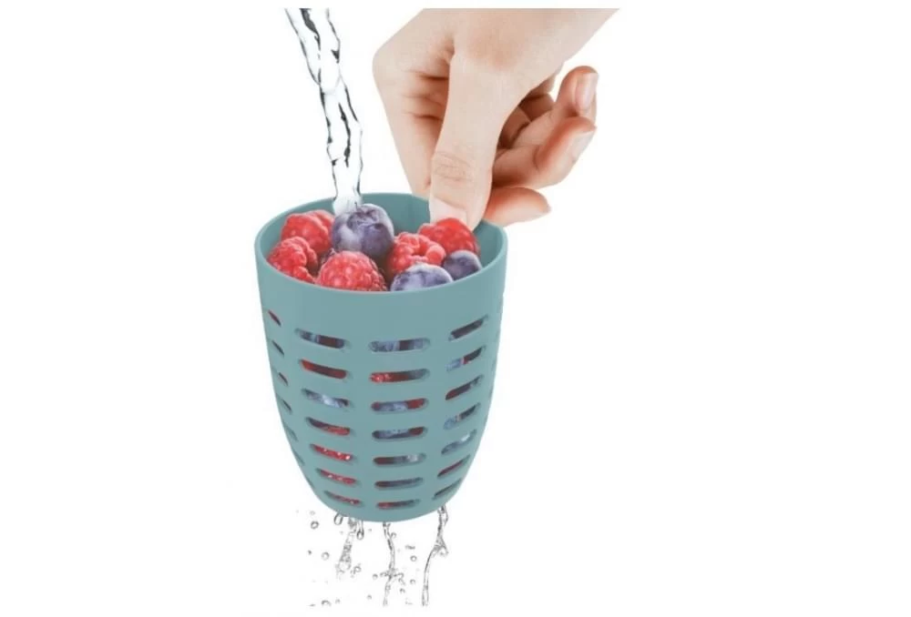 Mepal Fruit & Veggie Pot Ellipse Blauw - Afbeelding 2