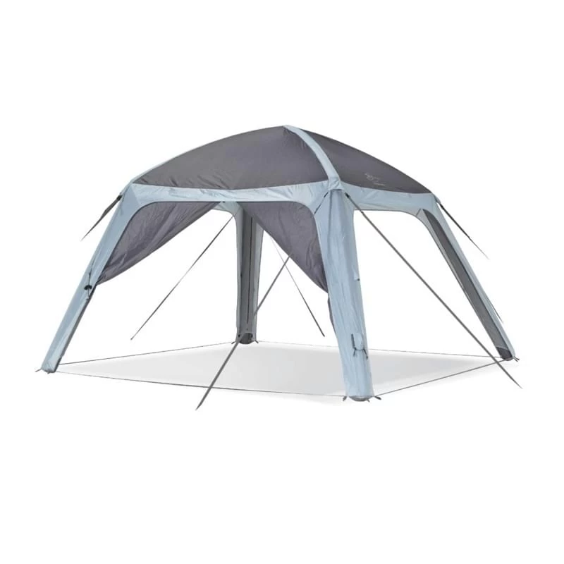 Bardani Quick Shelter 350 Zijwand Met Deur Grijs - Afbeelding 2