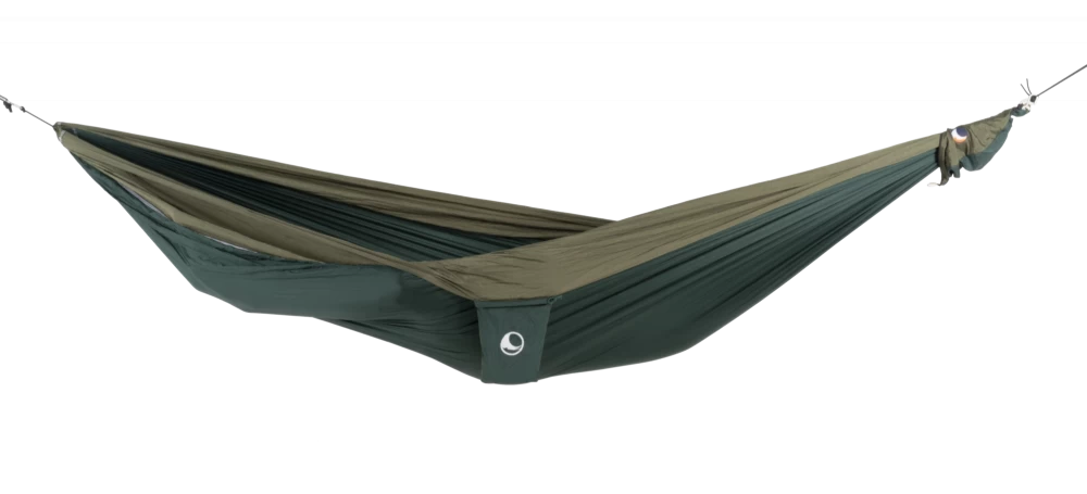 Ticket To The Moon Original Double Hangmat Donkergroen