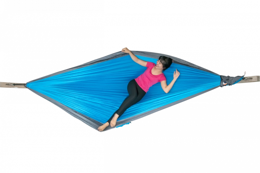 Ticket To The Moon Original Double Hangmat Donkerblauw - Afbeelding 2