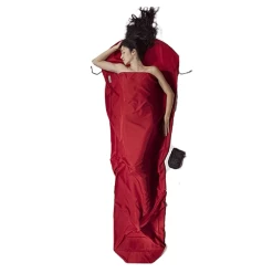 Cocoon Mummy Liner Microfiber Lakenzak Rood