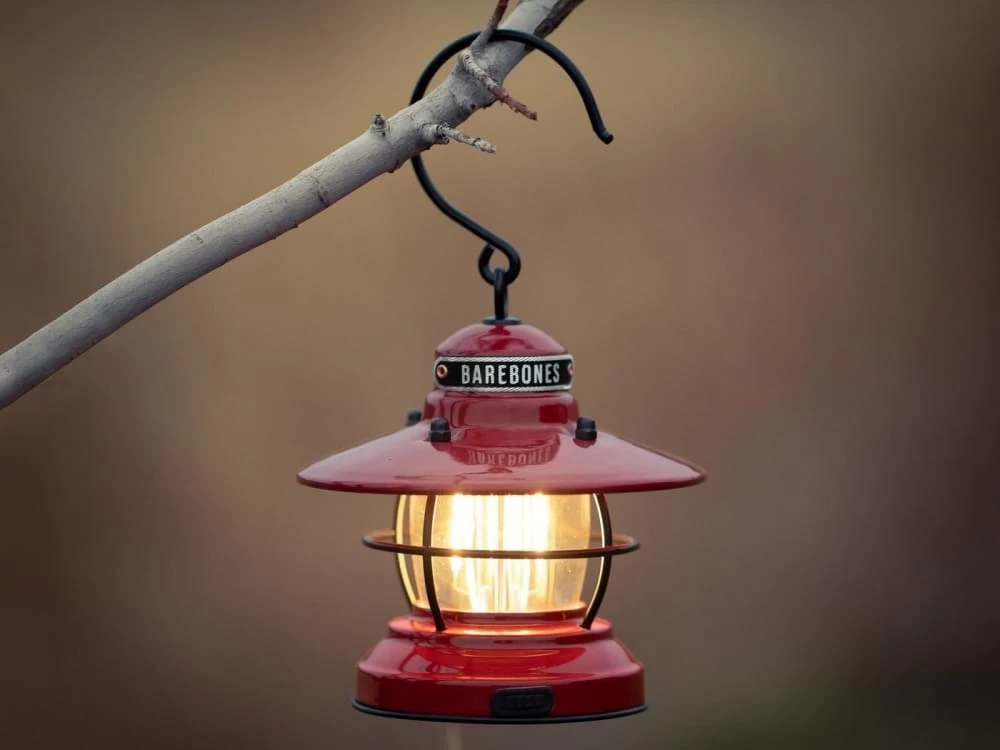 Barebones Mini Edison Oplaadbare Hanglamp - Rood - Afbeelding 2