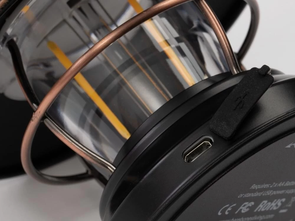 Barebones Mini Edison Oplaadbare Hanglamp - Koper - Afbeelding 3