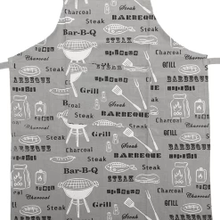 BBQ Schort Design 3Ass Kleur