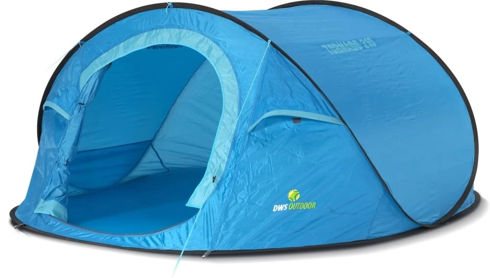 DWS Tornado 210 - 3 Persoons Tent Blauw