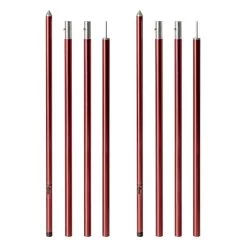 Bardani Luifelstokkenset Verstelbaar Rood