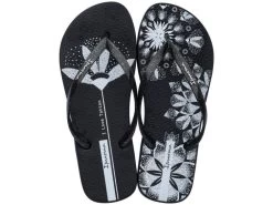 Ipanema Tattoo Slipper Dames Zwart