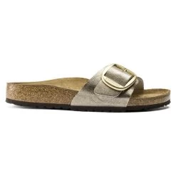 Birkenstock Madrid Big Buckle Smal Slipper Dames Bruin