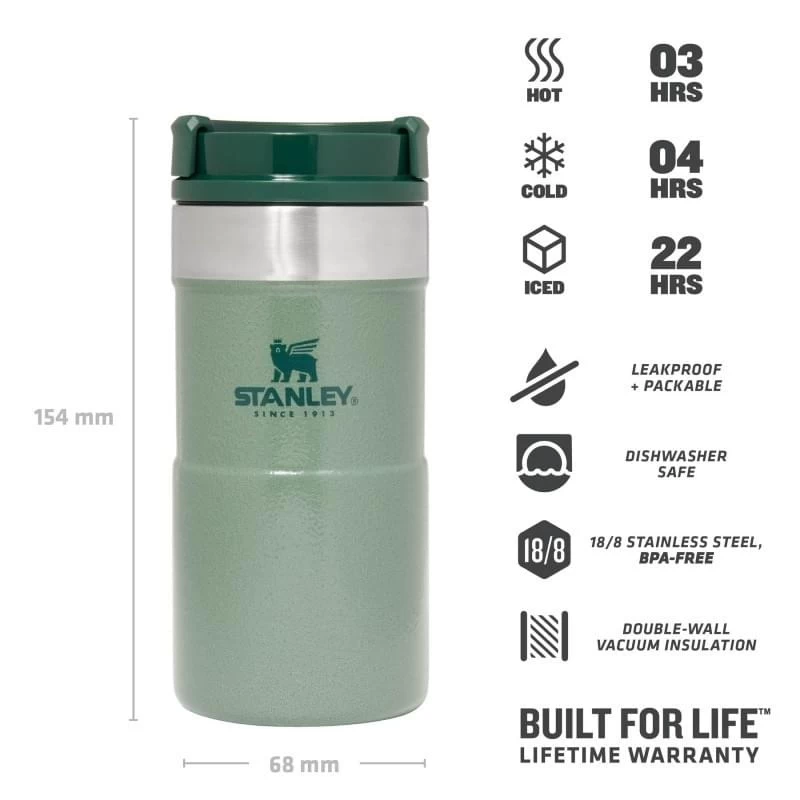 Stanley The NeverLeak Travel Mug 0,25 L Groen - Afbeelding 4