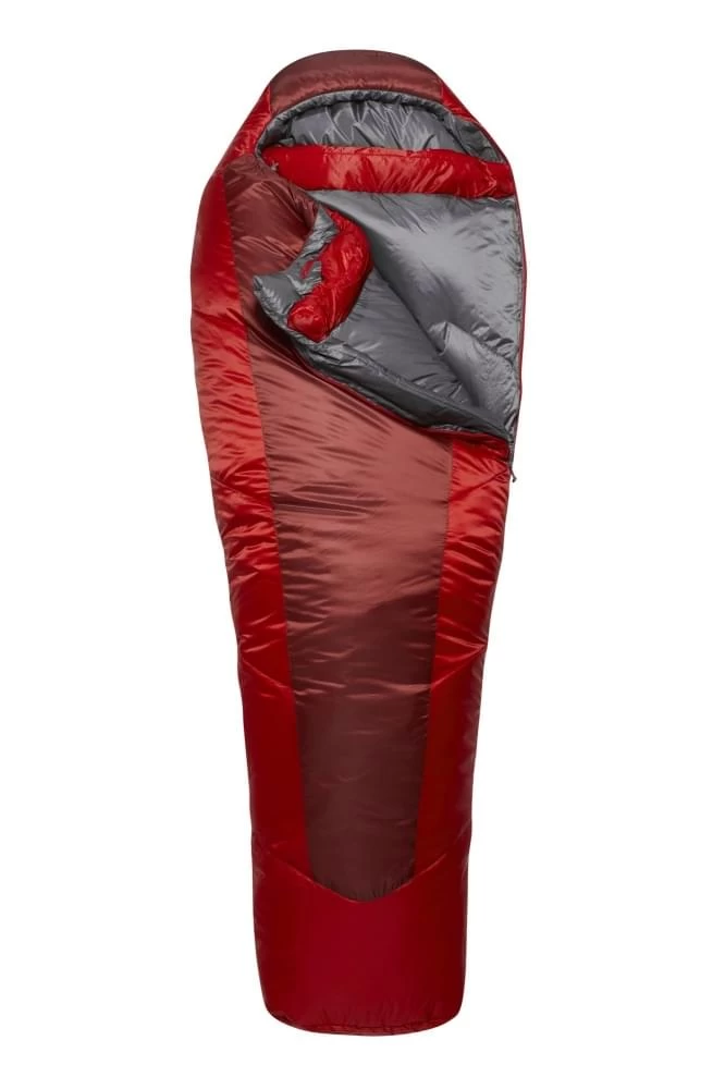RAB Solar Eco 3 Long Mummy Slaapzak Synthetisch Rood - Afbeelding 2