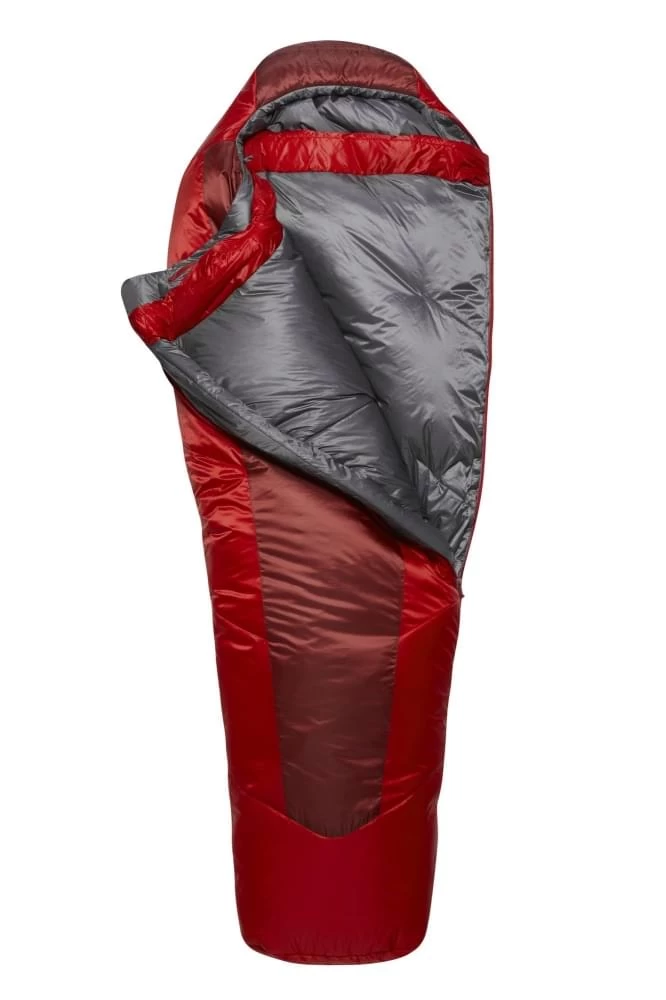RAB Solar Eco 3 Long Mummy Slaapzak Synthetisch Rood - Afbeelding 3