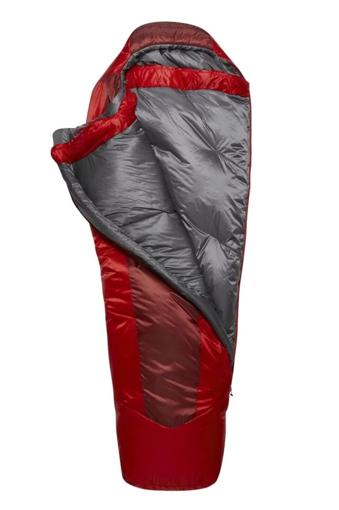 RAB Solar Eco 3 Long Mummy Slaapzak Synthetisch Rood - Afbeelding 4