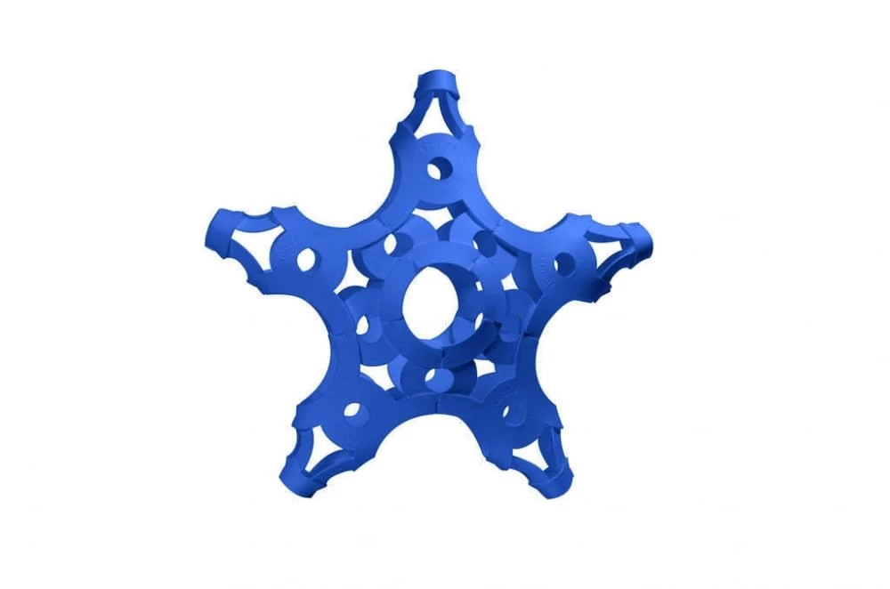 Foooty Reis Voetbal Blauw - Afbeelding 6