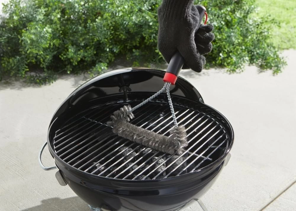 Weber Grillborstel Driezijdig 30 Cm - Afbeelding 5