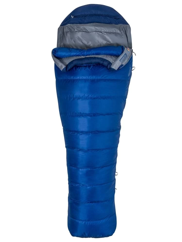 Marmot Micron 15 Long Mummy Slaapzak Dons Donkerblauw - Afbeelding 2