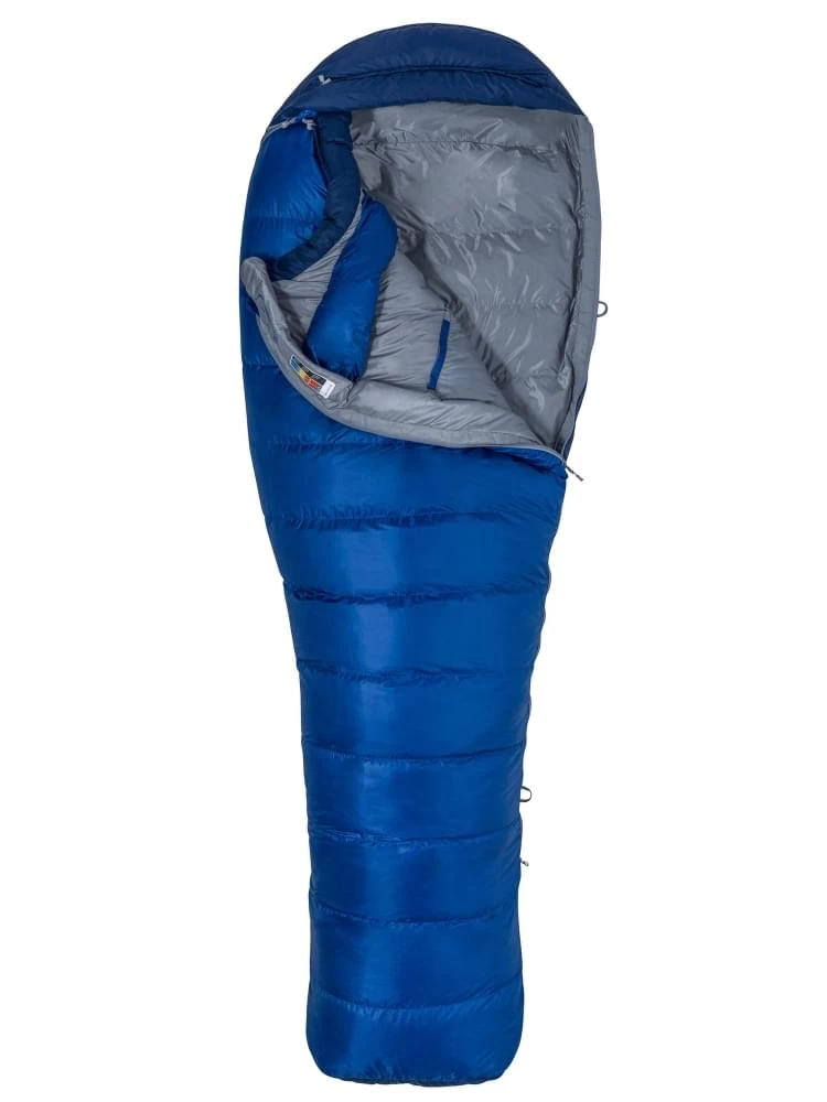 Marmot Micron 15 Long Mummy Slaapzak Dons Donkerblauw - Afbeelding 3