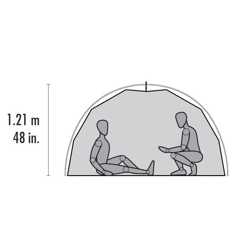 MSR Elixir 4 / 4 Persoons Tent Groen - Afbeelding 3
