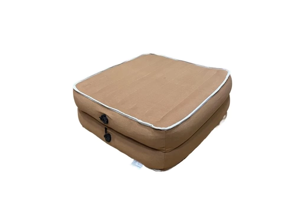 Human Comfort Pouffe Davron XL Opblaasbaar Bruin