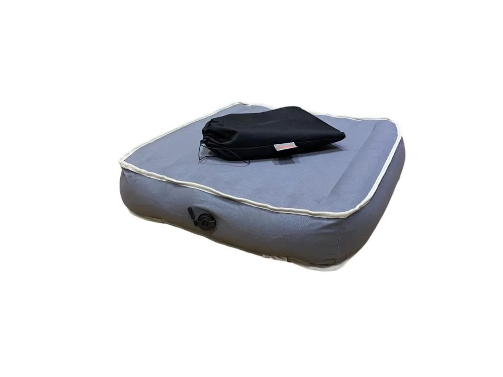 Human Comfort Pouffe Davron Opblaasbaar Grijs