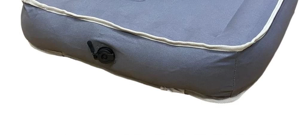 Human Comfort Pouffe Davron Opblaasbaar Grijs - Afbeelding 2