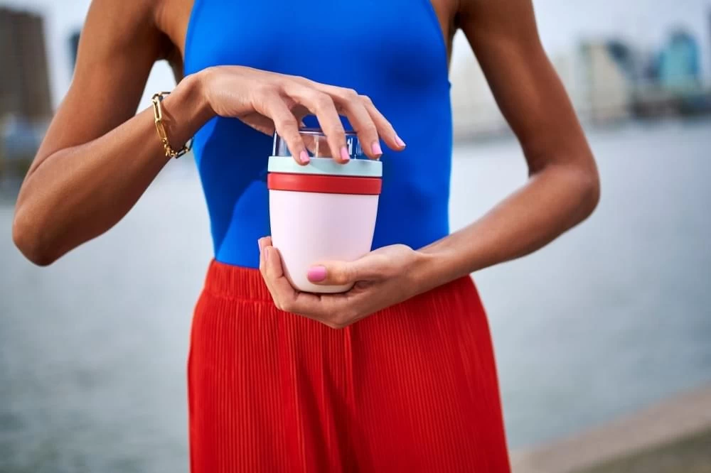 Mepal Lunchpot Ellipse Vibe Roze - Afbeelding 2