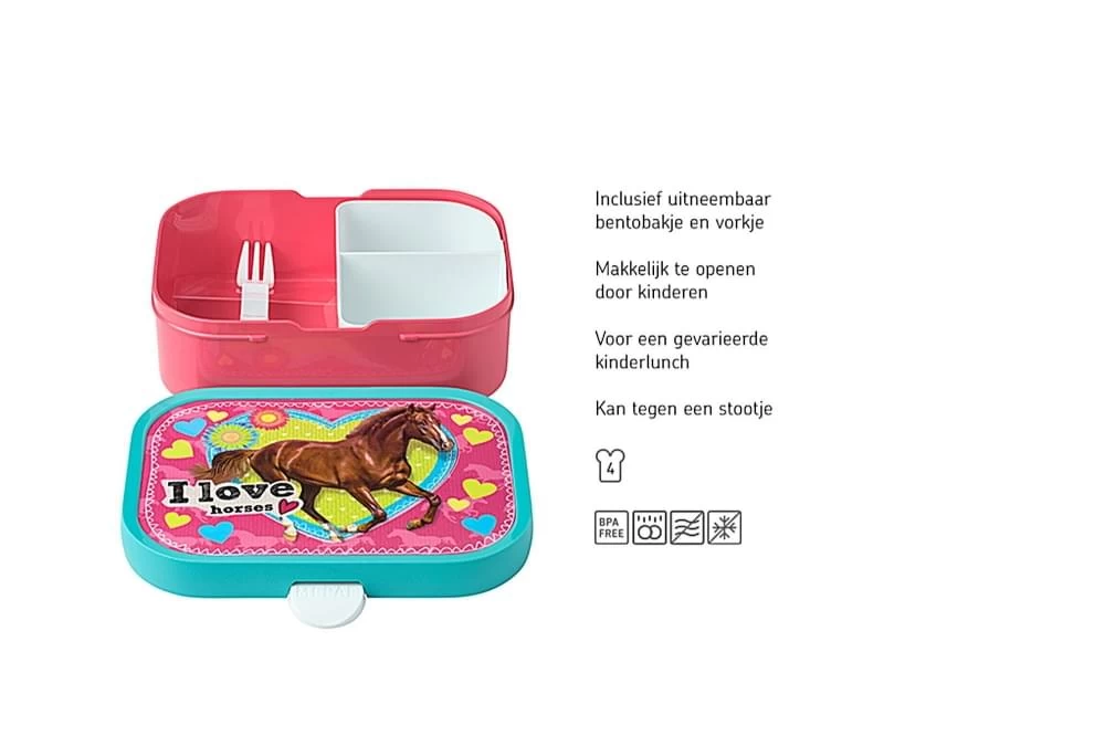 Mepal Lunchbox Campus - Paard - Afbeelding 2