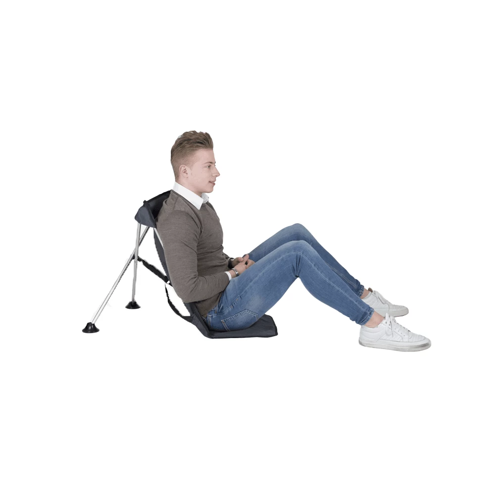 Bo-Trail Backpackers Chair Lichtgewicht Stoel - Grijs - Afbeelding 10