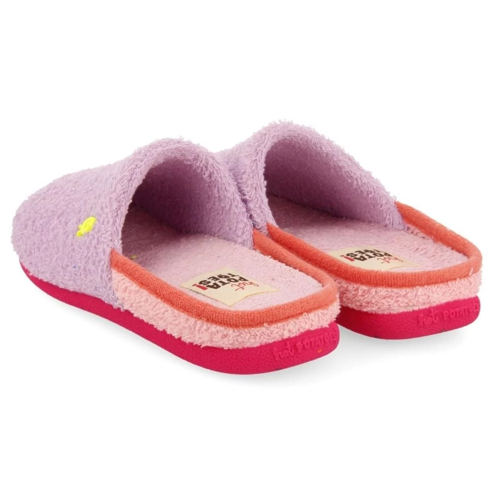 Hot Potatoes Tibas Sloffen Dames Multicolor - Afbeelding 2