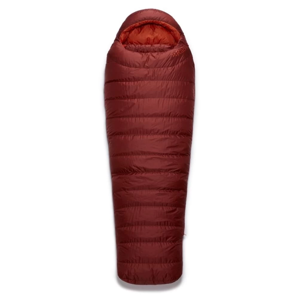 RAB Ascent 900 Mummy Slaapzak Dons Rood - Afbeelding 2