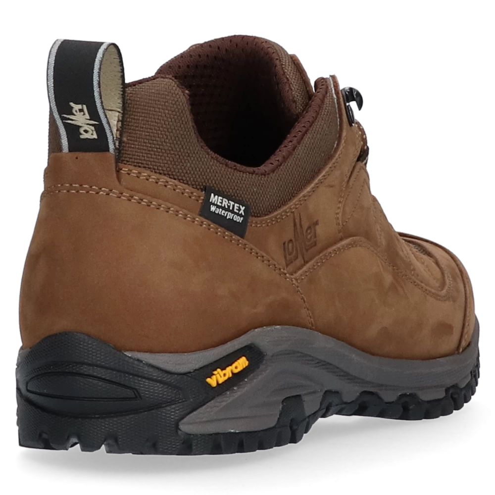 Lomer Sella II Mtx Nubuck Wandelschoen Bruin - Afbeelding 4