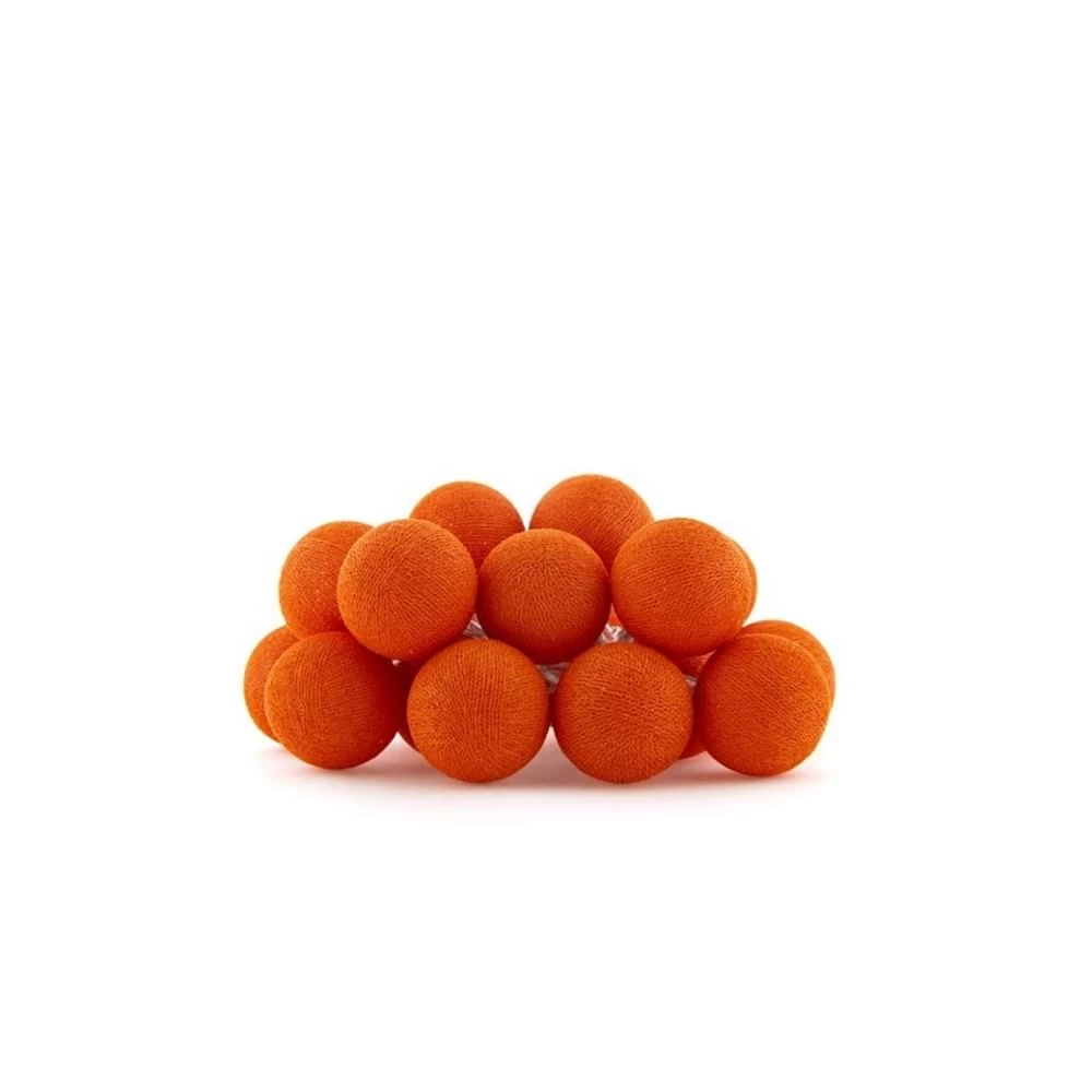 Cotton Ball Lights Outdoor Lichtslinger Dutch Orange Starter Kit