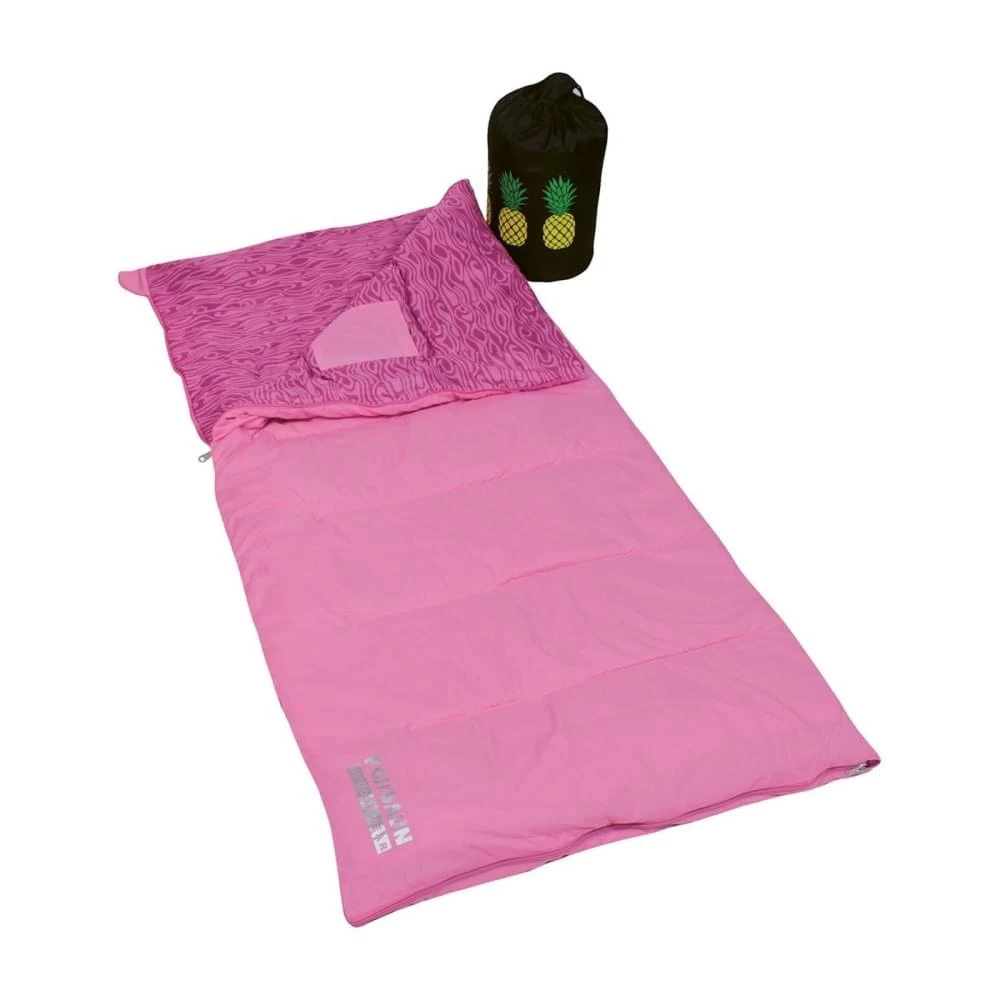 Polydaun Beach House Pine Apple Deken Kinderslaapzak Synthetisch Roze - Afbeelding 2