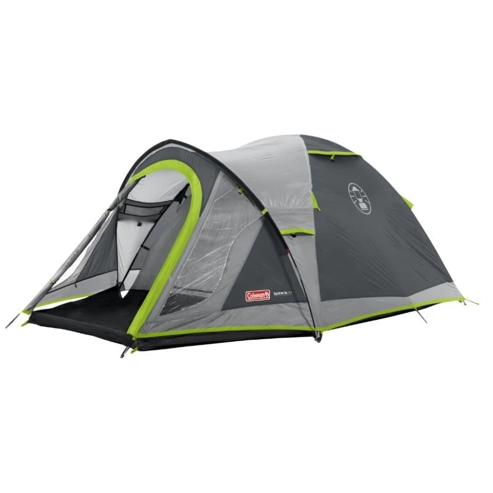 Coleman Darwin 4 Plus / 4 Persoons Tent Grijs