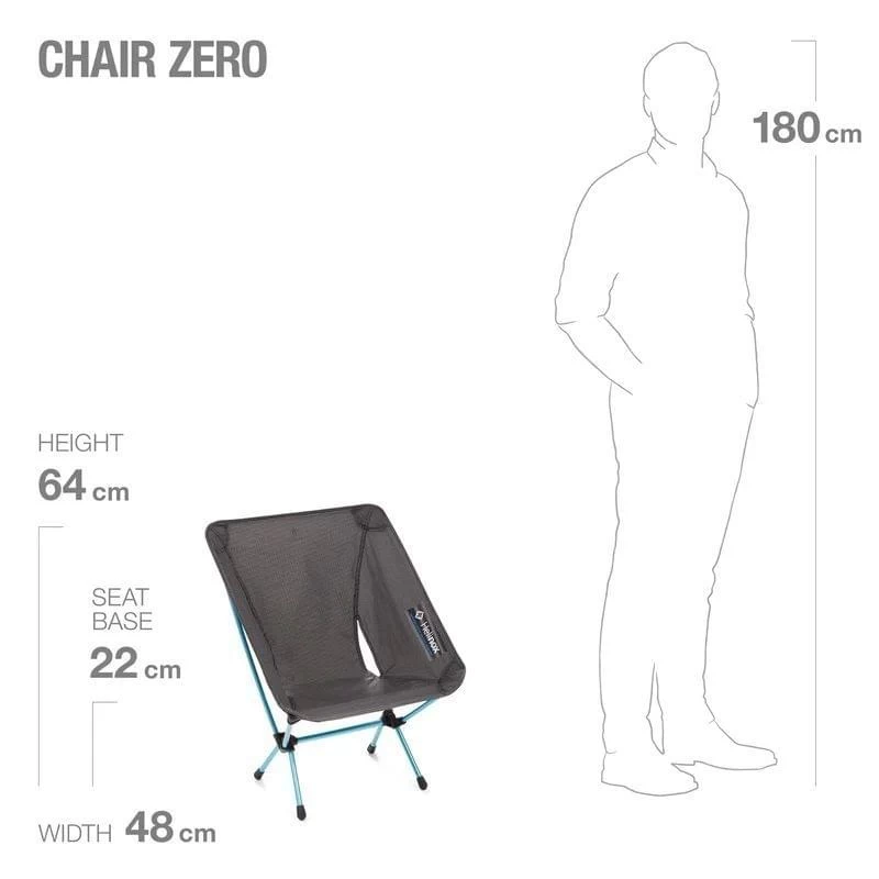 Helinox Chair Zero Lichtgewicht Stoel Zwart - Afbeelding 5